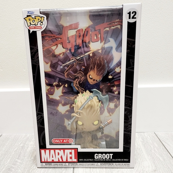 Funko Pop! Comic Cover Marvel Groot #12 - Picture 1 of 2